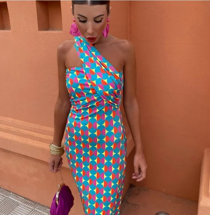 Camellia One-Shoulder DRESS