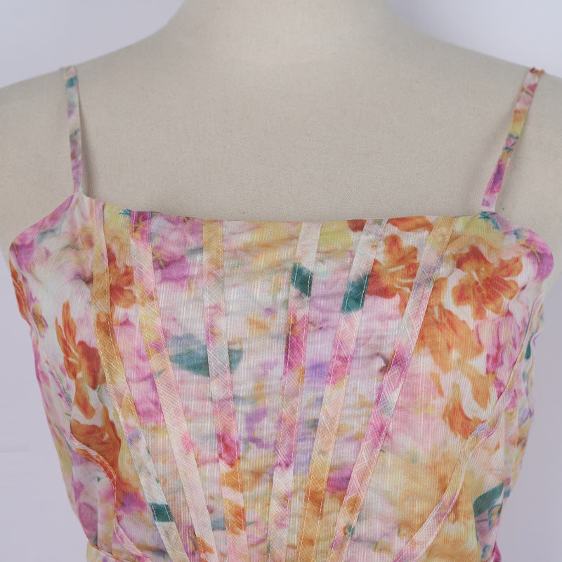 Daisy Spring Blossom A-Line DRESS