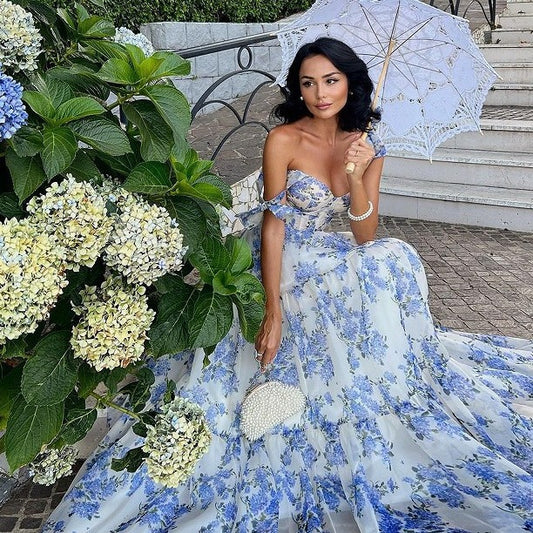 Fairy Off-shoulder Organza Dress