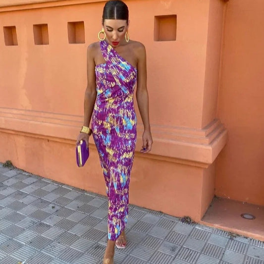 Camellia One-Shoulder DRESS