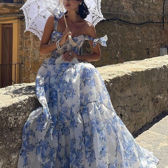 Fairy Off-shoulder Organza Dress