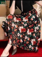 Luxury Floral Glam Skirt
