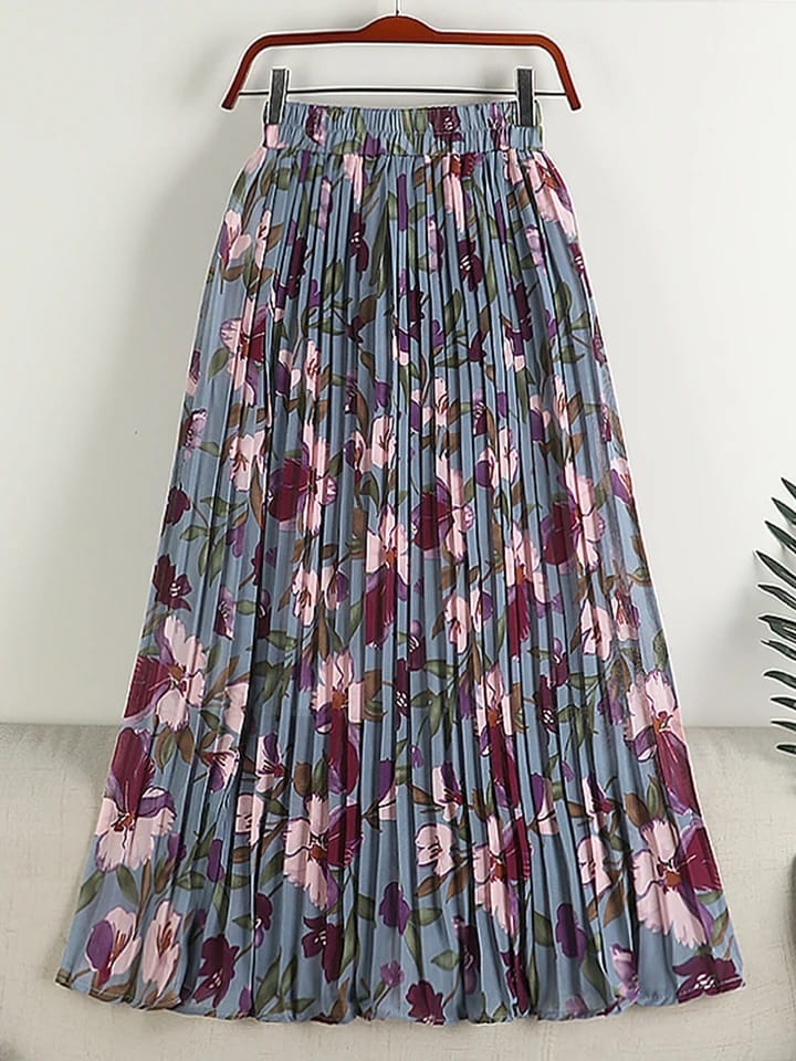 Luxury Floral Glam Skirt