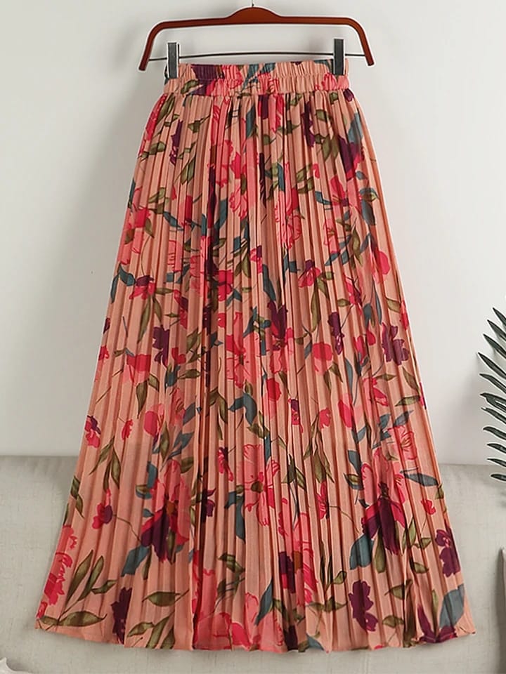 Luxury Floral Glam Skirt