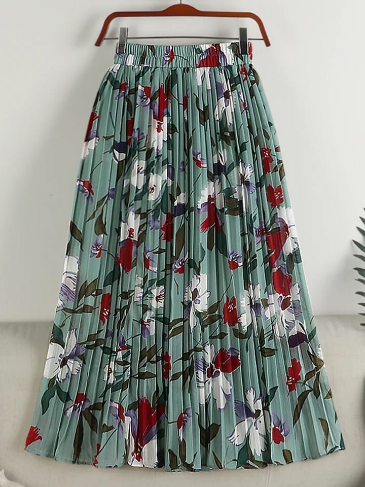 Luxury Floral Glam Skirt