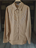 Mia Luxury Pearl Embedded Shirt