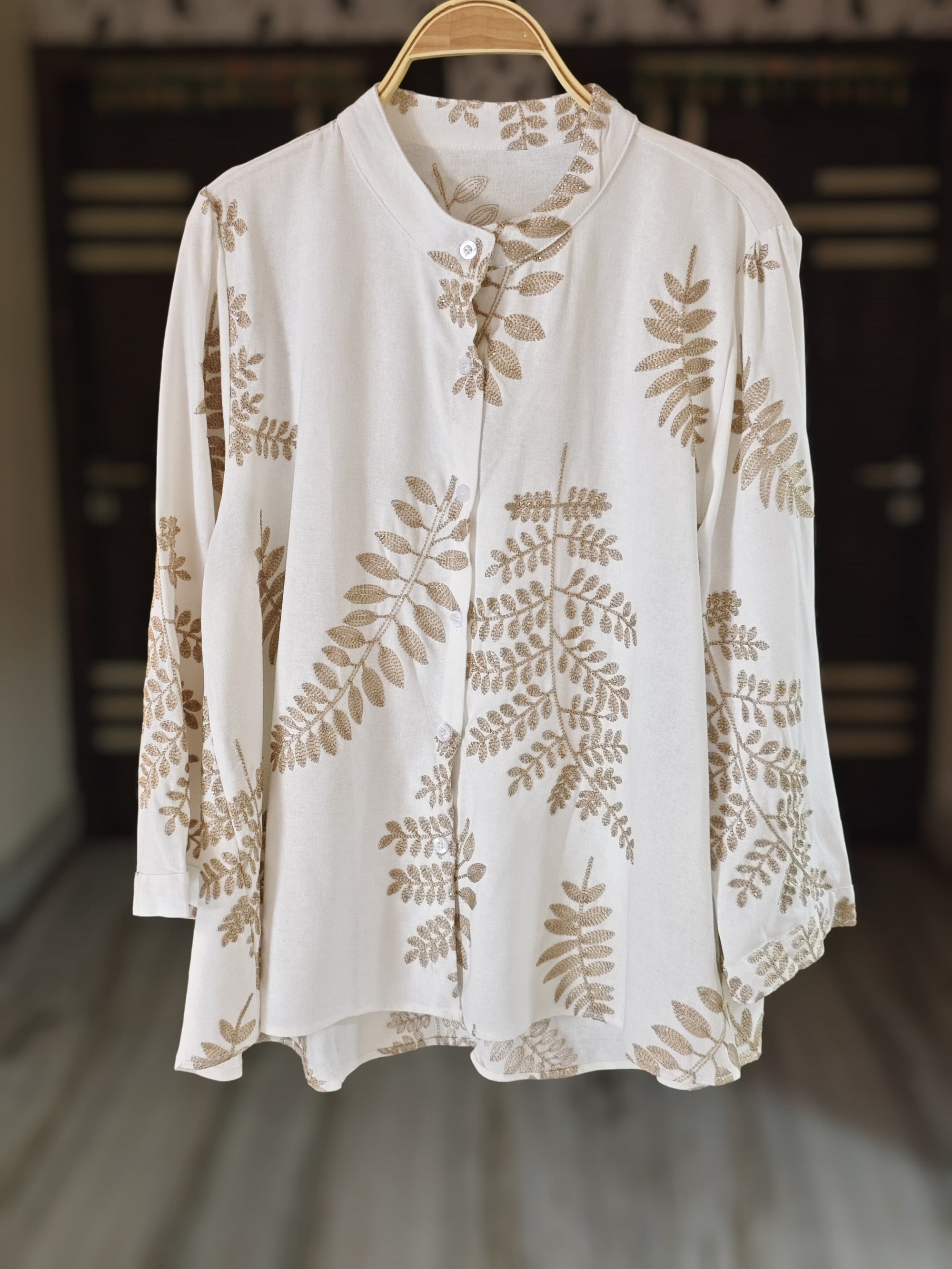 Elisa Luxury Embroidery Shirt