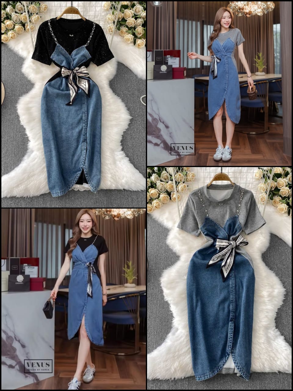 Pamela Denim Dress