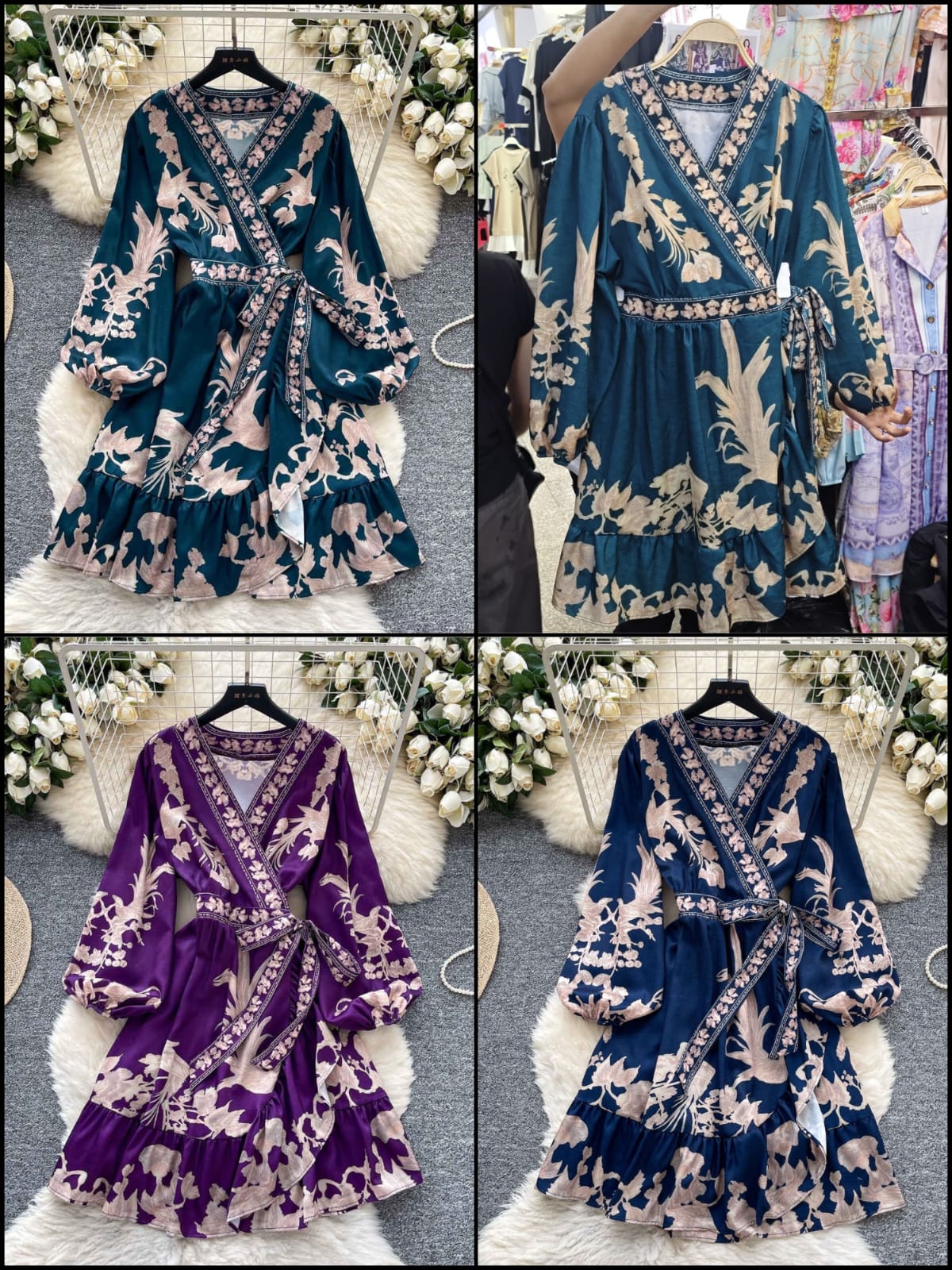 Liza Luxury Floral Dress ❤️