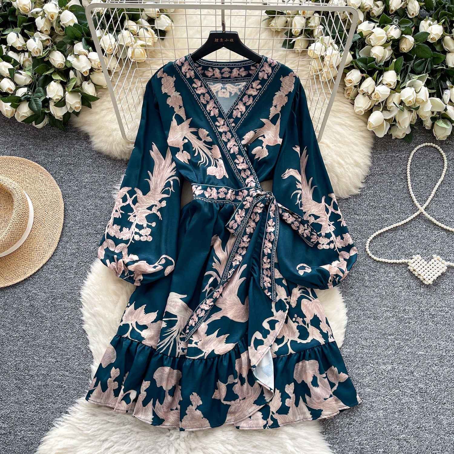 Liza Luxury Floral Dress ❤️