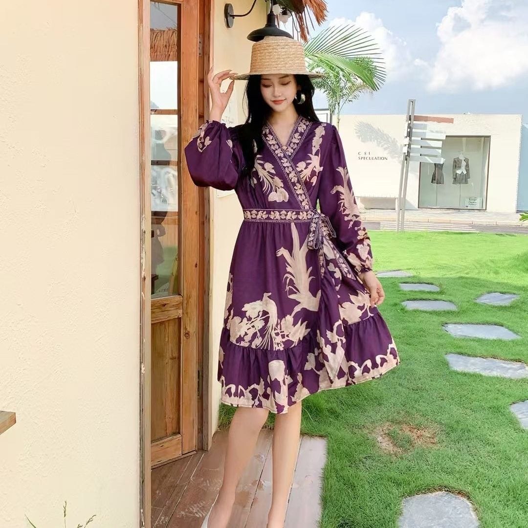 Liza Luxury Floral Dress ❤️