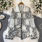 Donna Luxury Embroidery Shirt