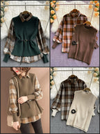 The Charlotte Belted Sweater Set