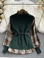 The Charlotte Belted Sweater Set