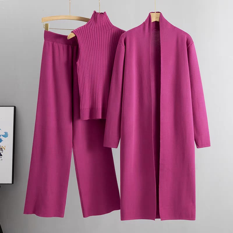 The Evelina Luxe Set 3-Piece Premium Co-ord