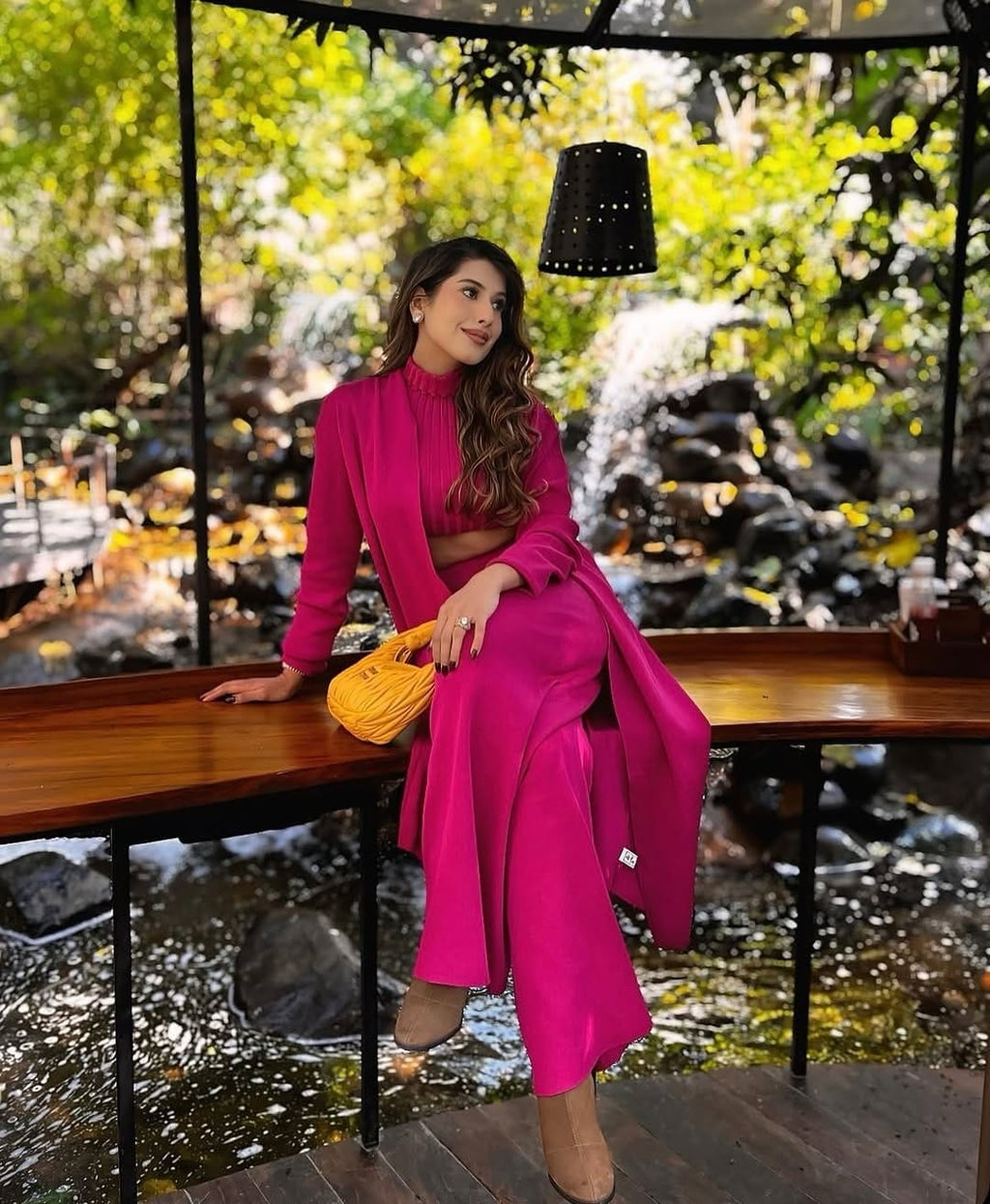 The Evelina Luxe Set 3-Piece Premium Co-ord