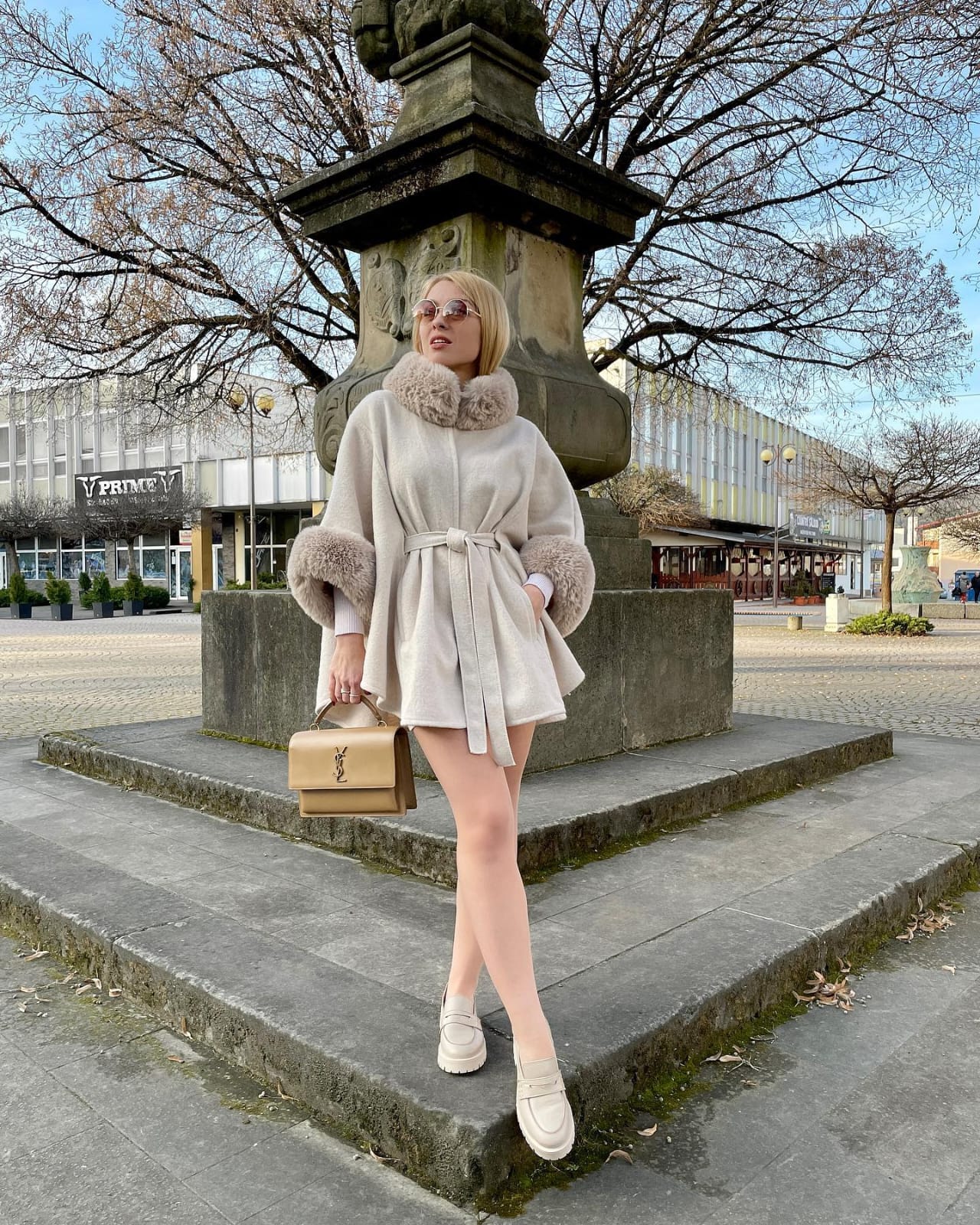 Victoria Luxury Fur Overcoat