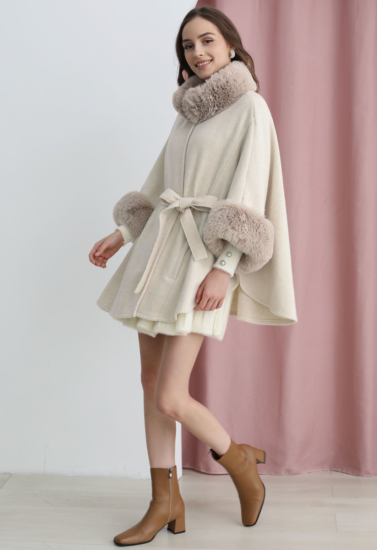 Victoria Luxury Fur Overcoat