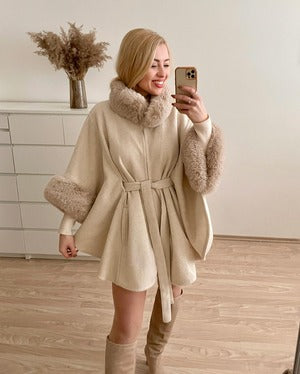 Victoria Luxury Fur Overcoat