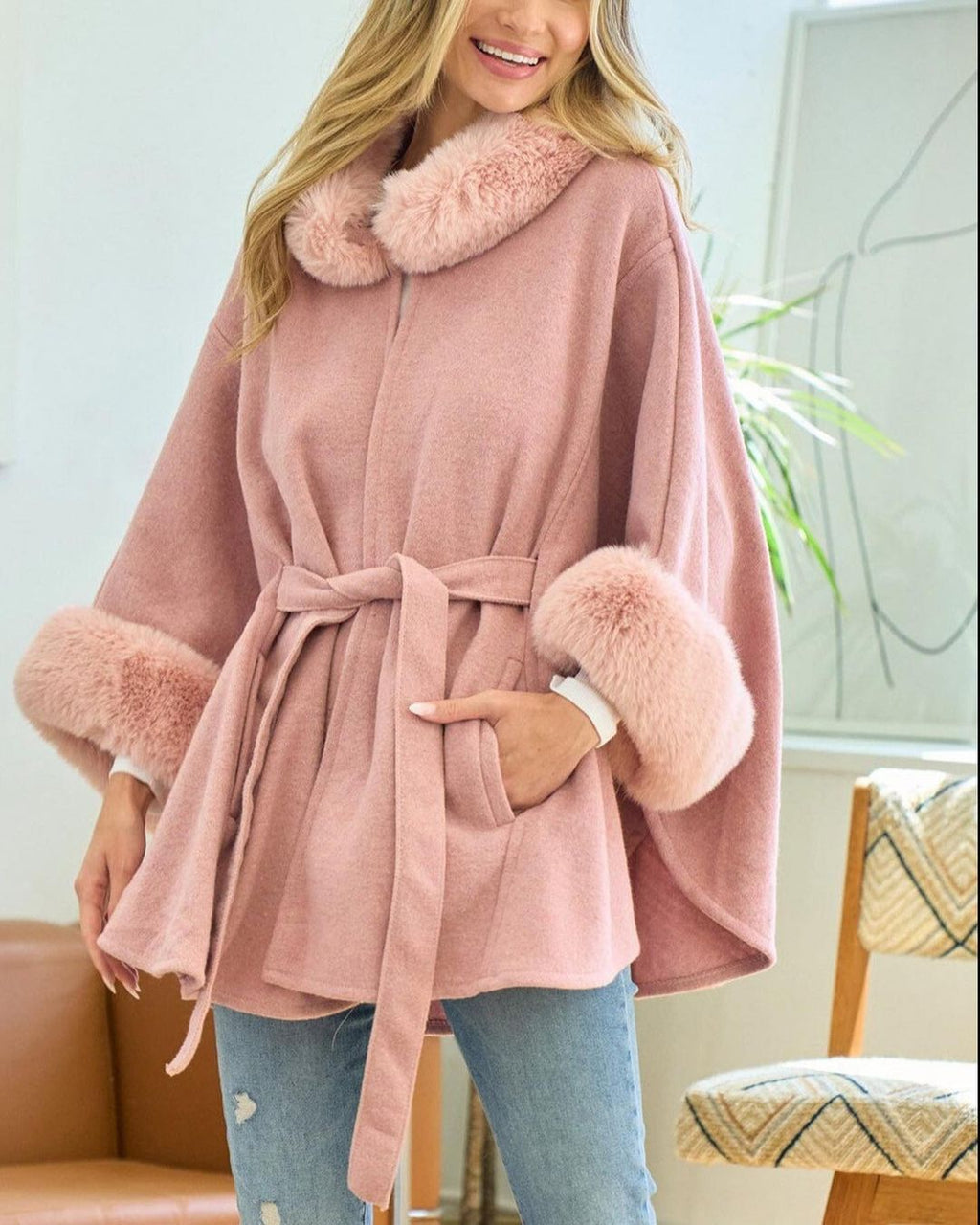 Victoria Luxury Fur Overcoat