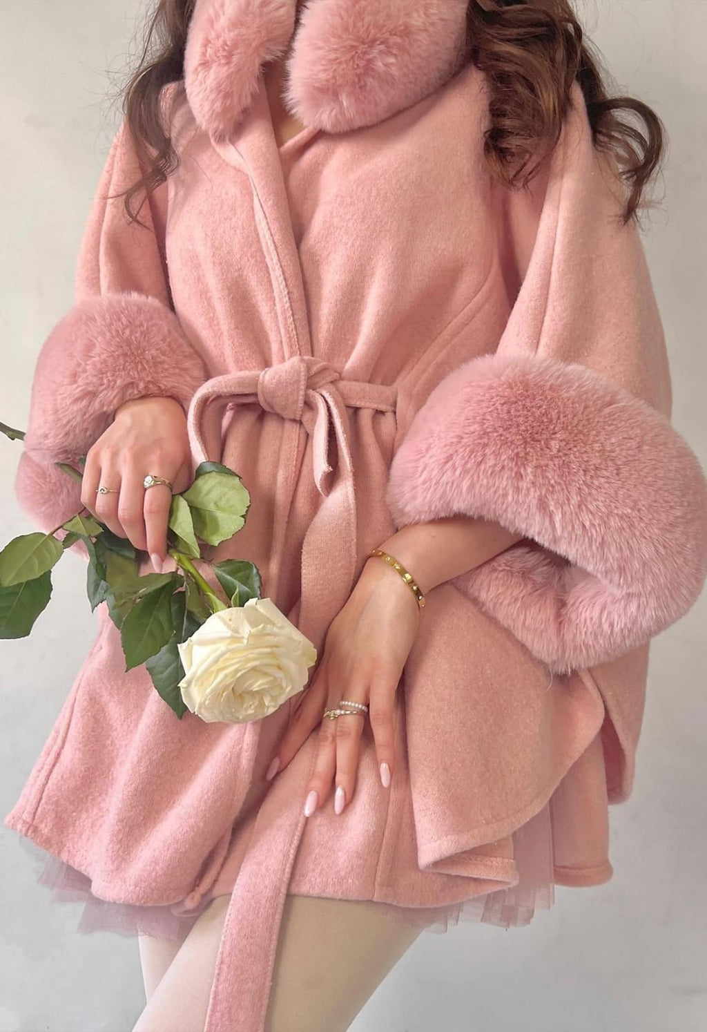 Victoria Luxury Fur Overcoat