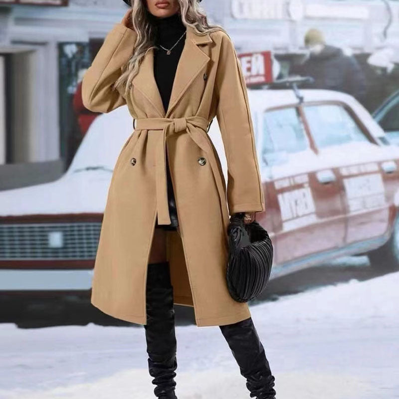 Kathy trench coat with belt