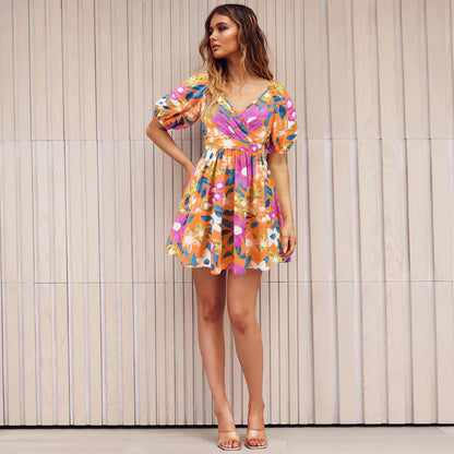 Primrose Blossom A-Line Dress