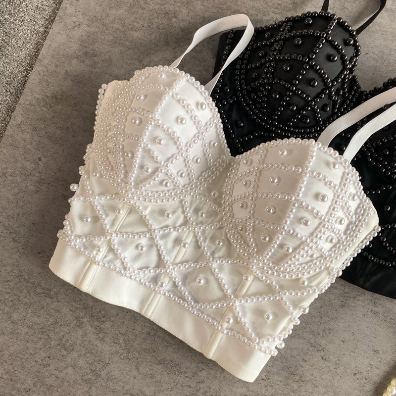 Vale Push Up Fishbone Bra Top