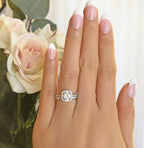 Inlaid Diamond Rings