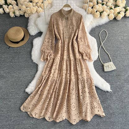 Anne Cut-out Lace Dress