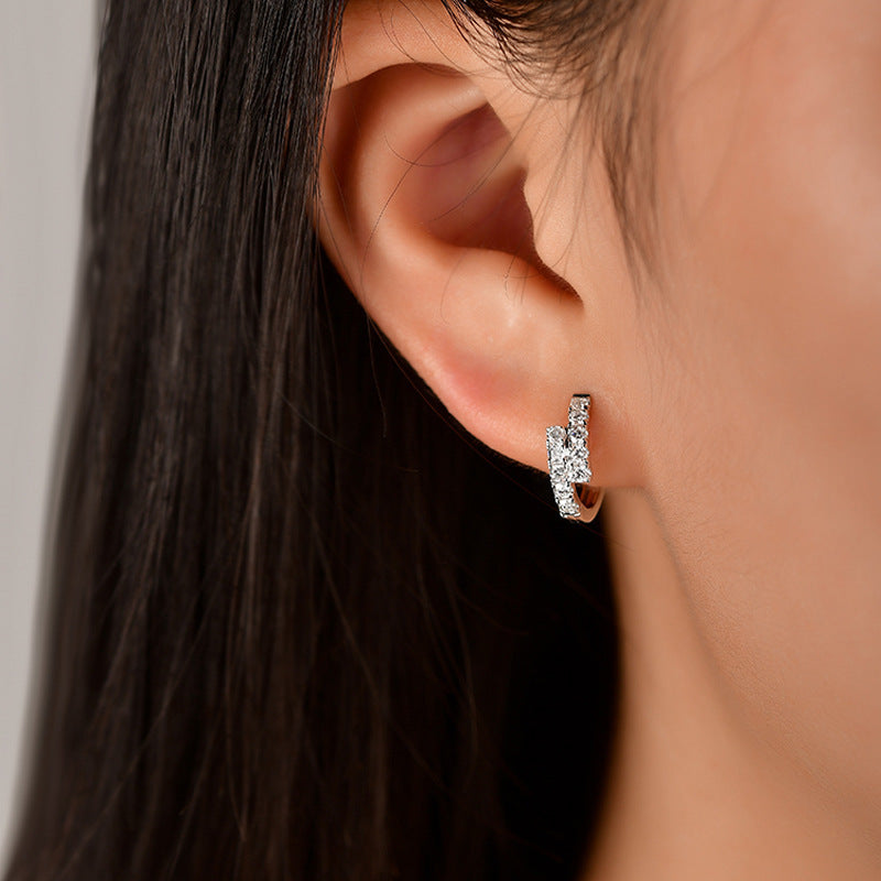 Small Diamond Ear Clip ring