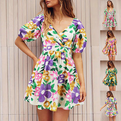 Primrose Blossom A-Line Dress