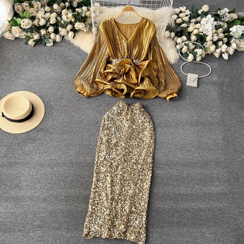 Paris Party skirt and top set