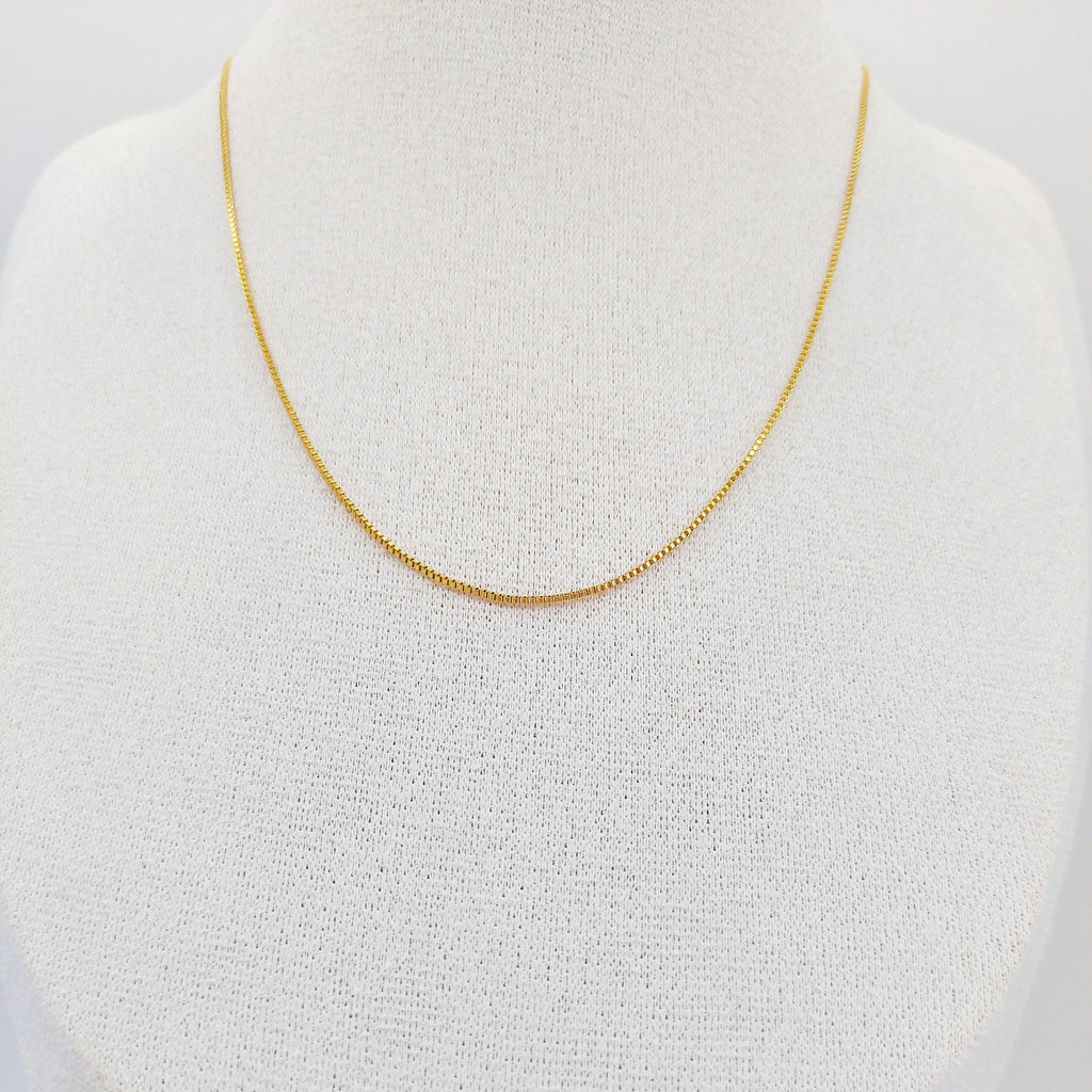 18K Gold Stainless Steel Chain Blade