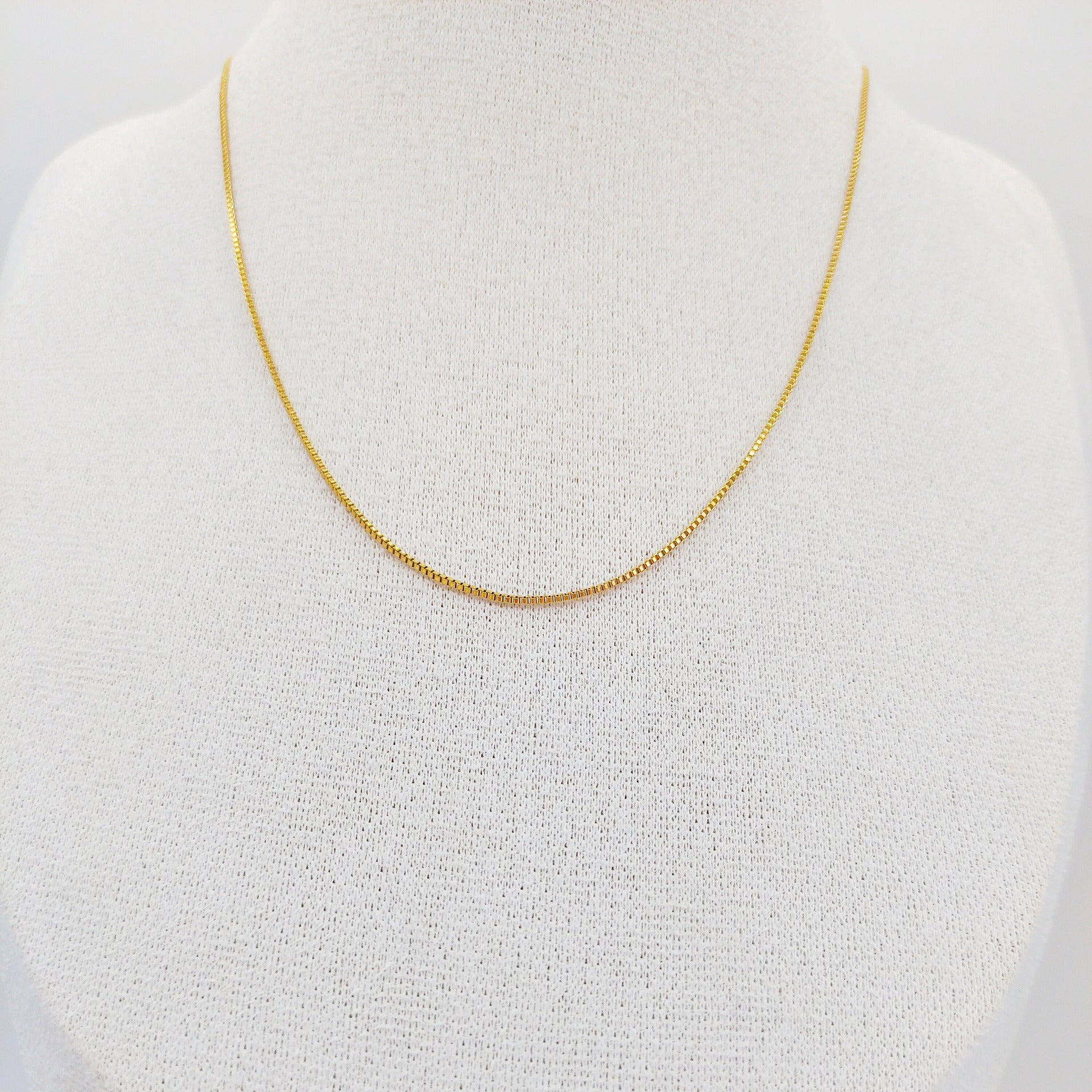 18K Gold Stainless Steel Chain Blade