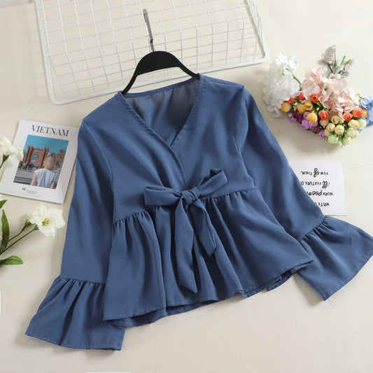 Sutton Bow-knot Shirt