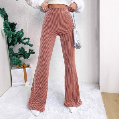Celina Corduroy Bell-bottom Pants