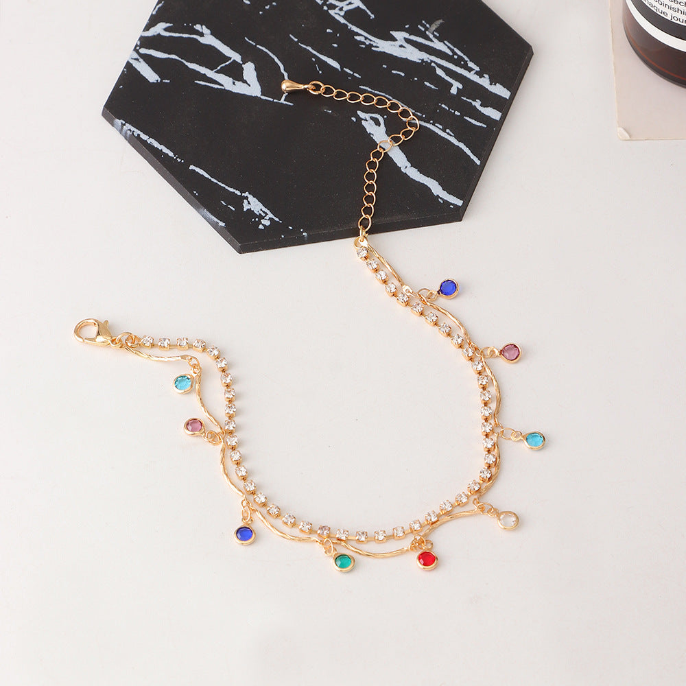 Shell Leaf Anklet