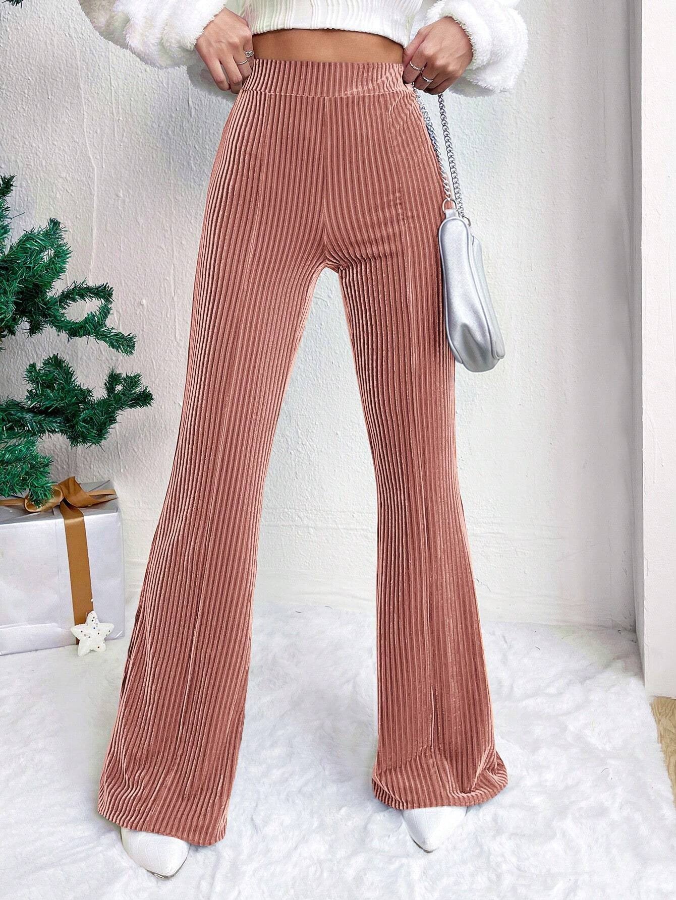 Celina Corduroy Bell-bottom Pants