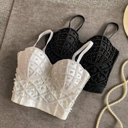 Vale Push Up Fishbone Bra Top