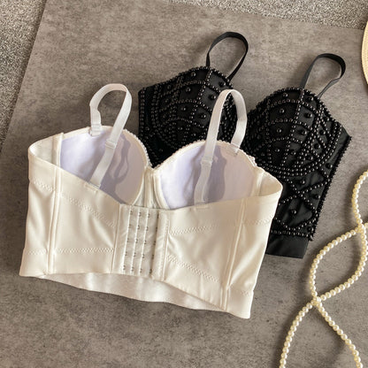Vale Push Up Fishbone Bra Top