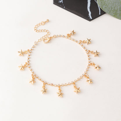 Shell Leaf Anklet