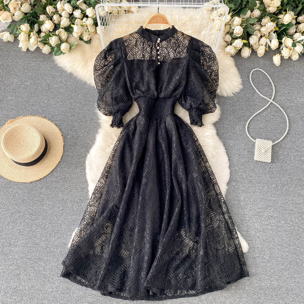 Princess Vintage Elegant Lace Dress Girl