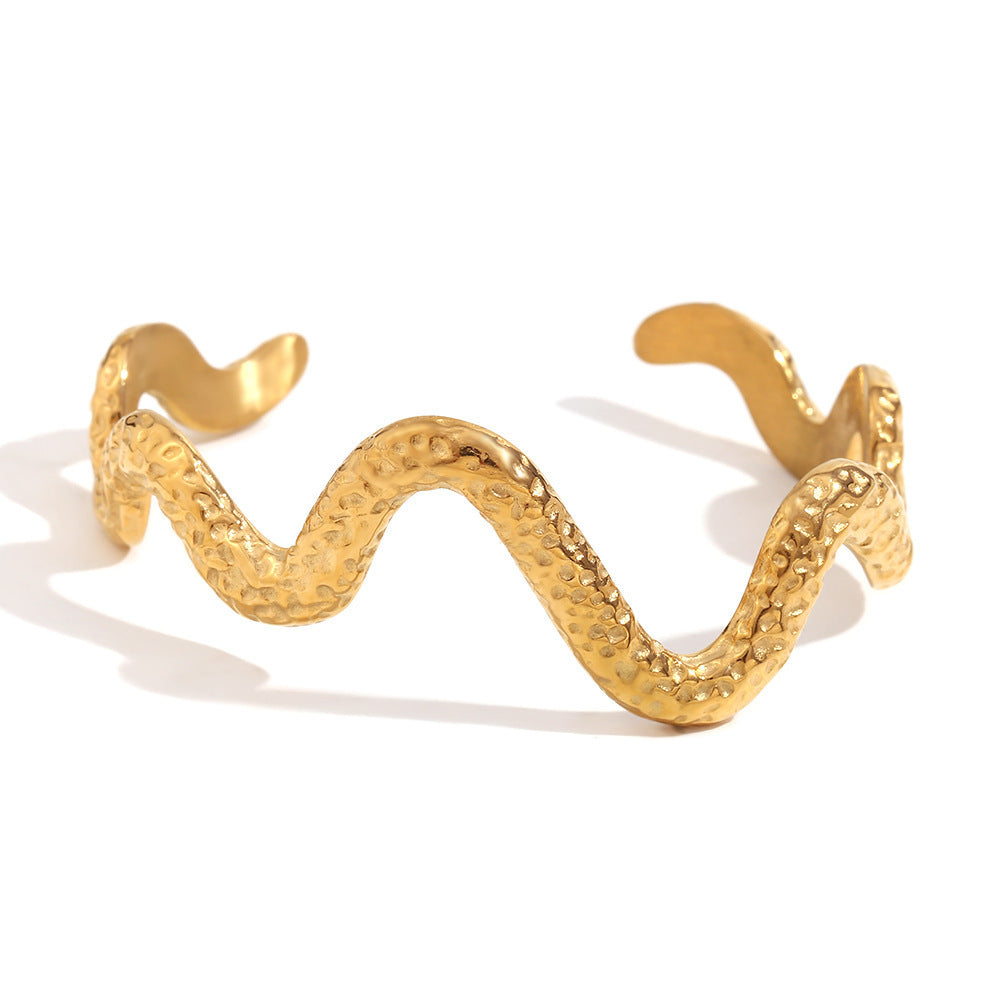 Wave Snake Bracelet