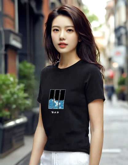 WAVES OVERSIZE TEE