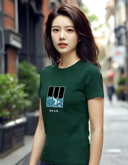 WAVES OVERSIZE TEE