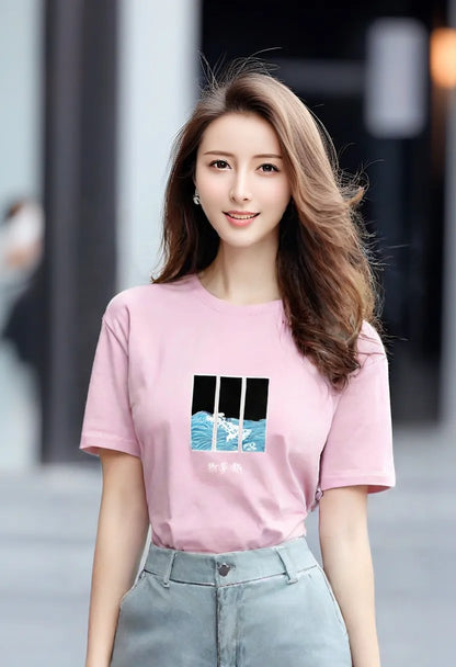 WAVES OVERSIZE TEE